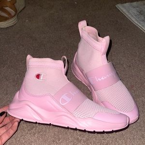 Champion pink sneakers
